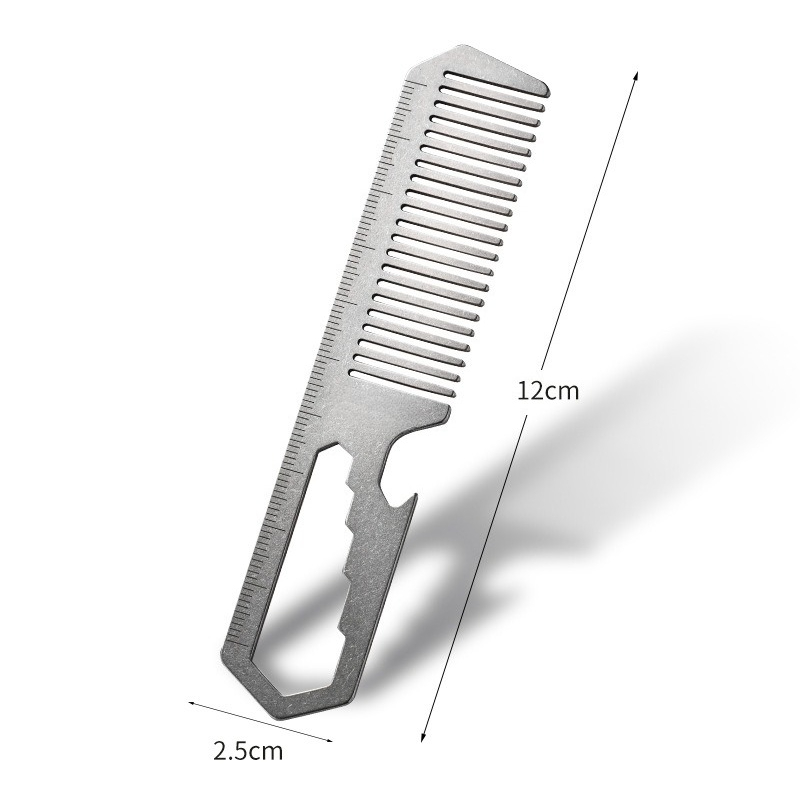 Comb Pocket Titanium - Nowy, wielofunkcyjny grzebień ze stopu tytanu