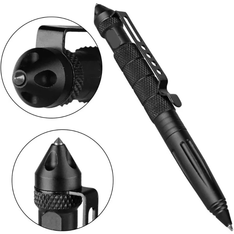 Pen Tactical Glass - Taktyczny długopis wojskowy, awaryjny łamacz szyb,