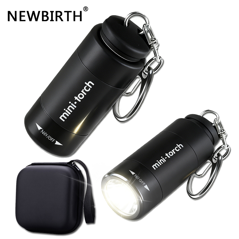 Keychain Flashlight - Latarka LED wielofunkcyjna, ładowana przez USB,
