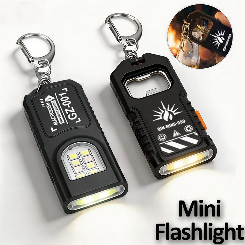 Keychain Flashlight - Wielofunkcyjna Latarka Brelok USB z Możliwością