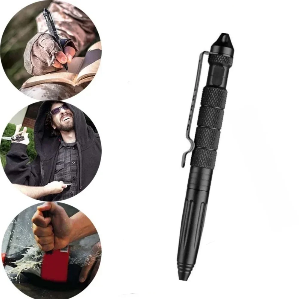 Pen Tactical Glass - Wielofunkcyjny długopis taktyczny ze stali wolframowej