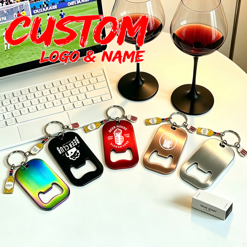 Bottle Opener Keyring - Personalizowany otwieracz do butelek ze stali