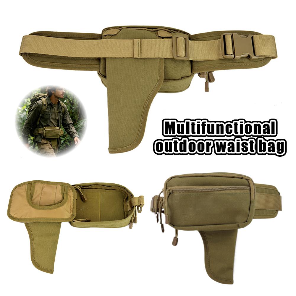 Edc Concealed Carry Belt - Antykradzieżowa, ukryta saszetka biodrowa, codzienna torba