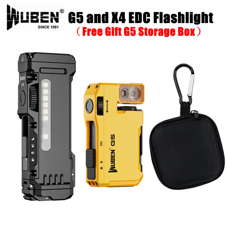 Edc Carry Flashlight - Latarka EDC WUBEN G5 & X4,
