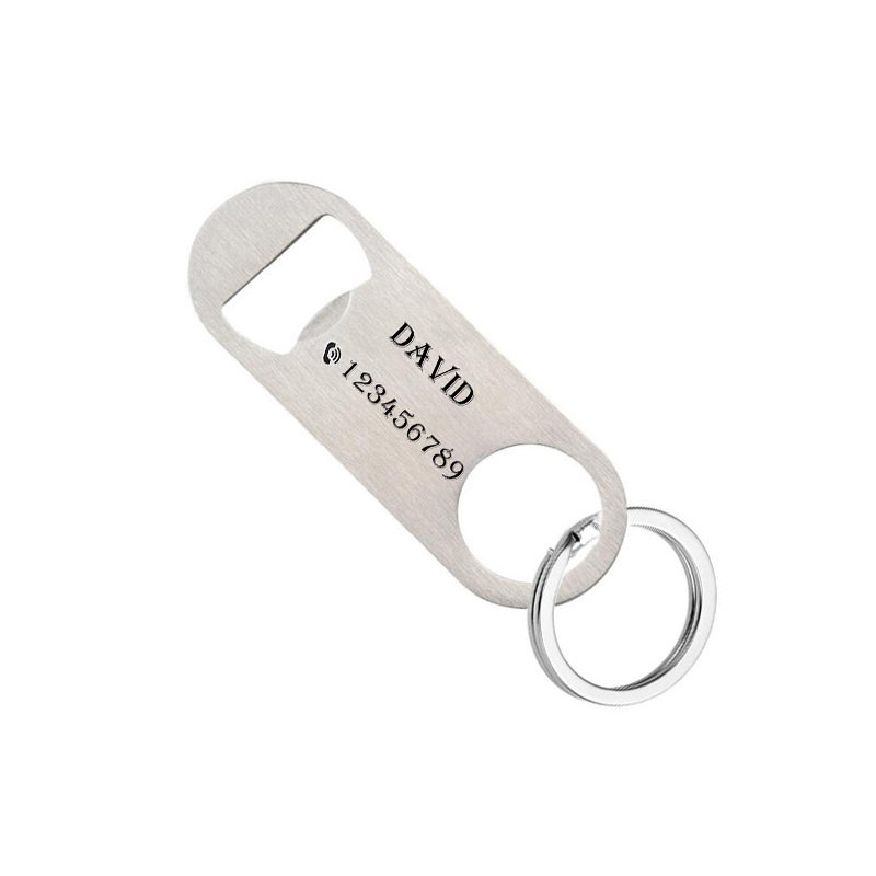 Bottle Opener Keyring - Spersonalizowany brelok do kluczy z grawerem