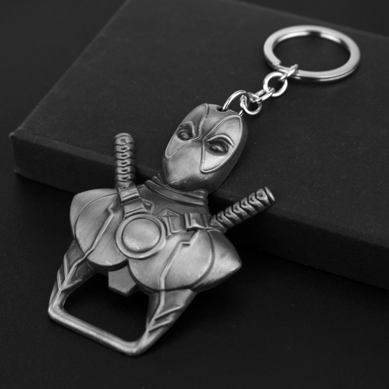 Bottle Opener Keyring - Brelok Deadpool Modny Personalizowany Otwieracz do