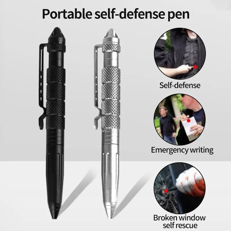 Pen Tactical Glass - Wielofunkcyjny długopis taktyczny do samoobrony, awaryjnego