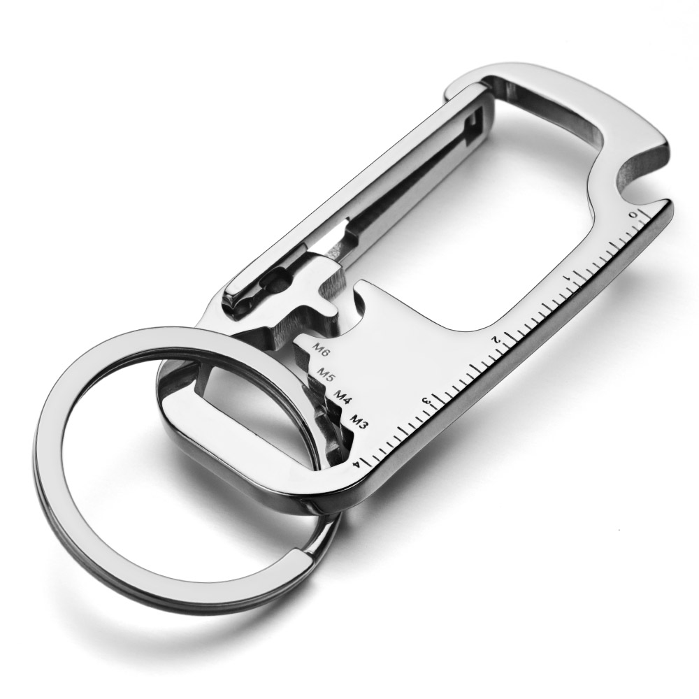 Bottle Opener Keyring - Spersonalizowana nazwa numer breloczki ze stali