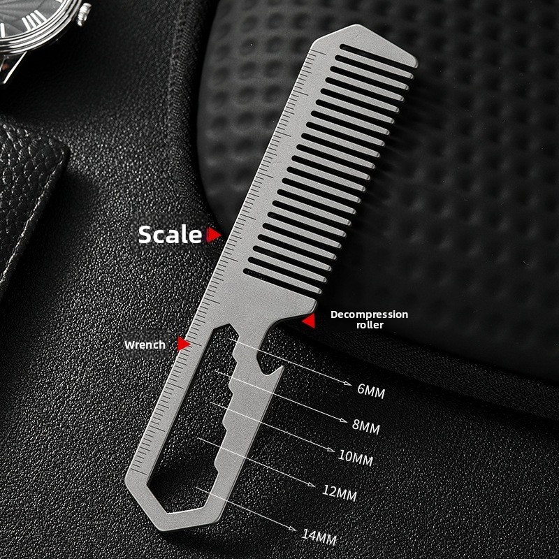 Nowy, wielofunkcyjny grzebień  – Comb Pocket Titanium recenzja i cena