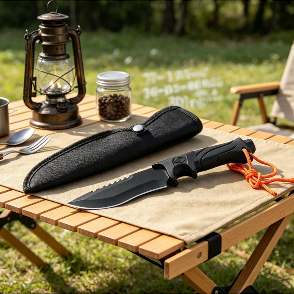 Wielofunkcyjny nóż survivalowy – Edc Carry Fixed Blade Knife recenzja i cena