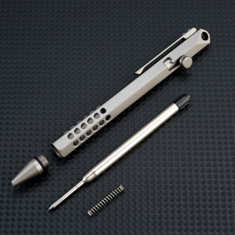 Tytanowy stopowy przenośny dłu – Pen Tactical Glass recenzja i cena