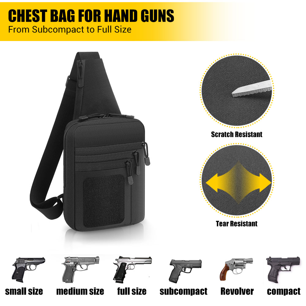 Taktyczna torba na pistolet, k – Edc Carry Gun recenzja i cena