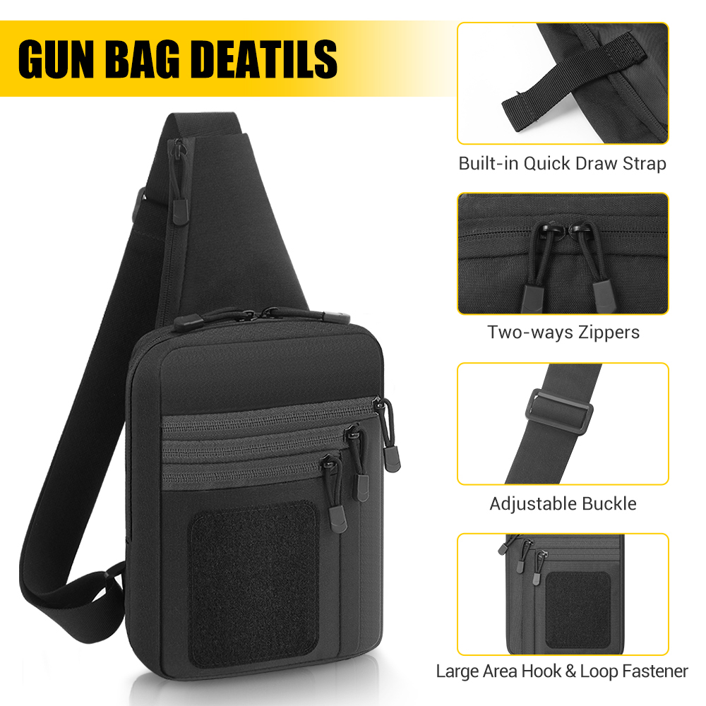 Taktyczna torba na pistolet, k – Edc Carry Gun recenzja i cena