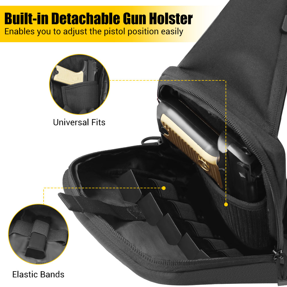 Taktyczna torba na pistolet, k – Edc Carry Gun recenzja i cena