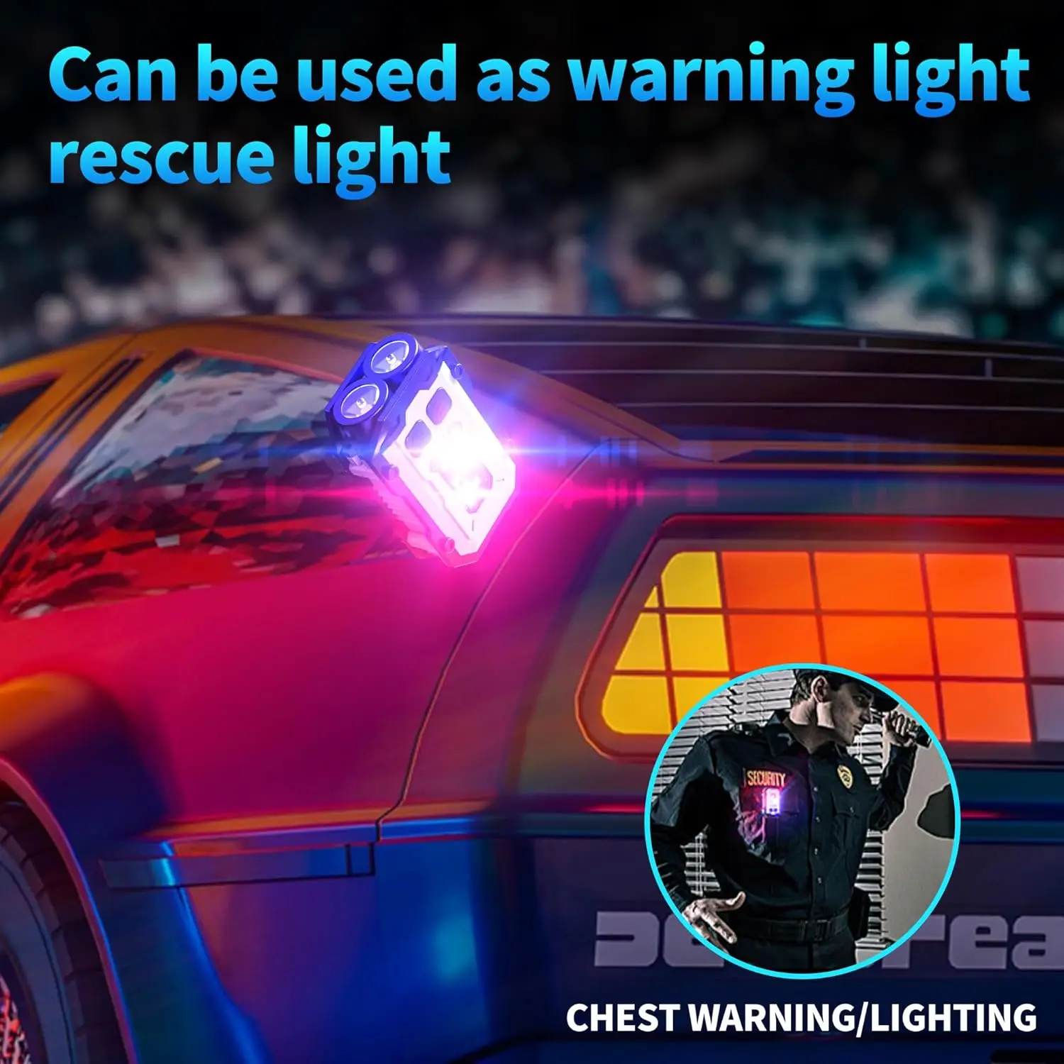 Latarka klipsowa, ładowalna, m – Keychain Flashlight recenzja i cena