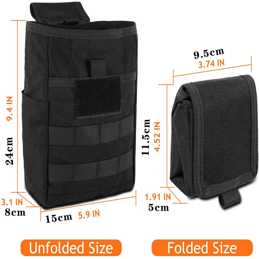 Składana Torba Molle Dump Drop – Edc Carry Belt Pouch recenzja i cena