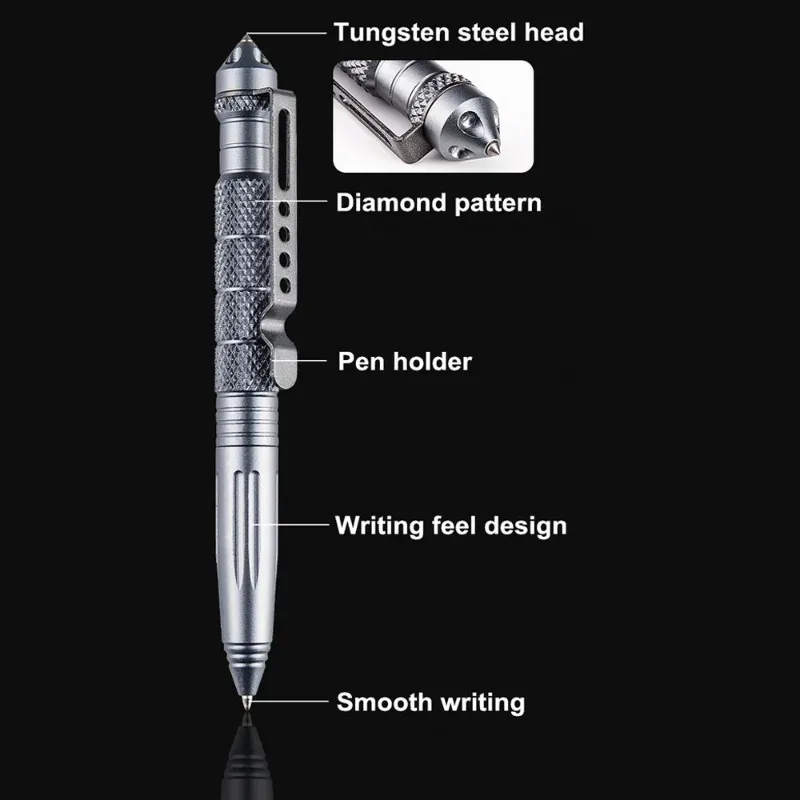 Wojskowy długopis taktyczny Wi – Pen Tactical Glass recenzja i cena