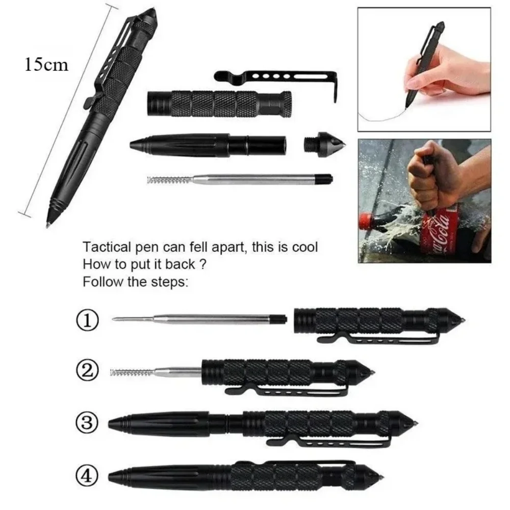 Wielofunkcyjny długopis taktyc – Pen Tactical Glass recenzja i cena