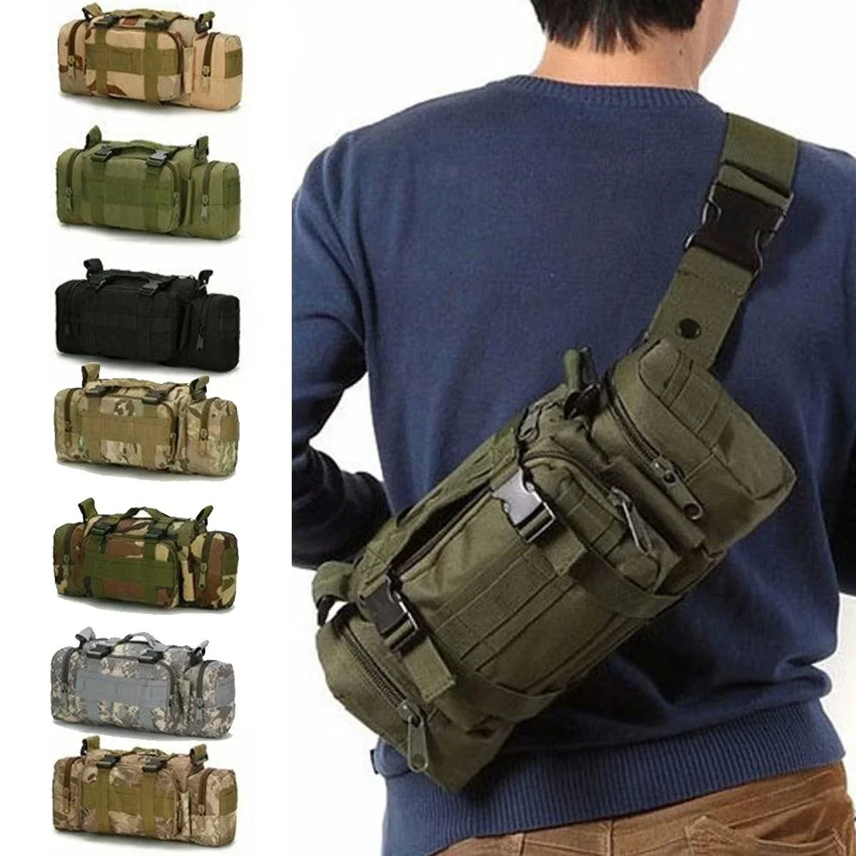 Torba na ramię typu duffel, ne – Edc Carry Fanny Pack recenzja i cena