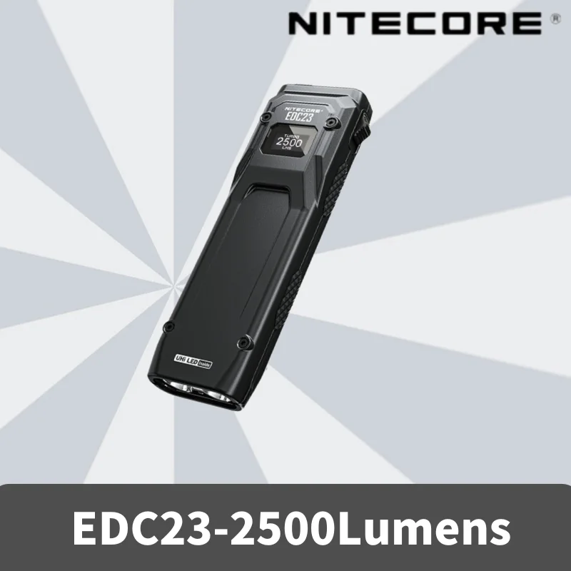 Latarka NITECORE EDC23 EDC 250 – Edc Carry Flashlight recenzja i cena