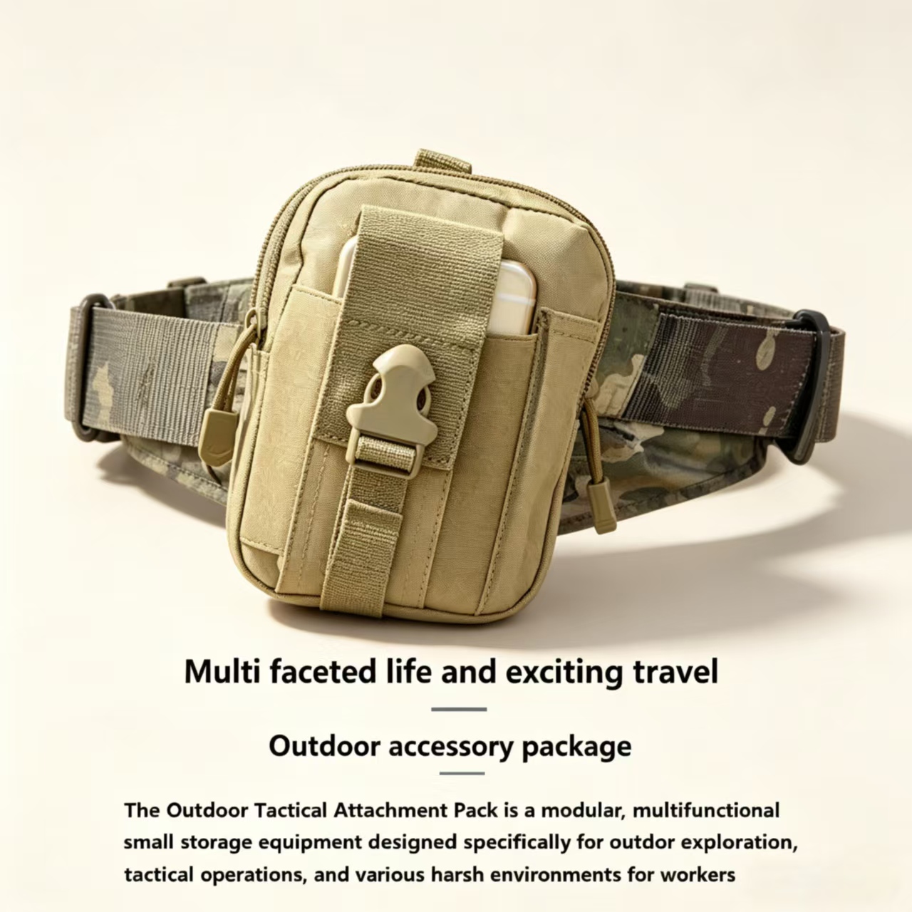 Taktyczna torba biodrowa MOLLE – Edc Concealed Carry Belt recenzja i cena