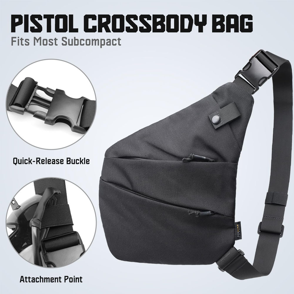 Taktyczna ukryta torba do nosz – Edc Carry Gun recenzja i cena