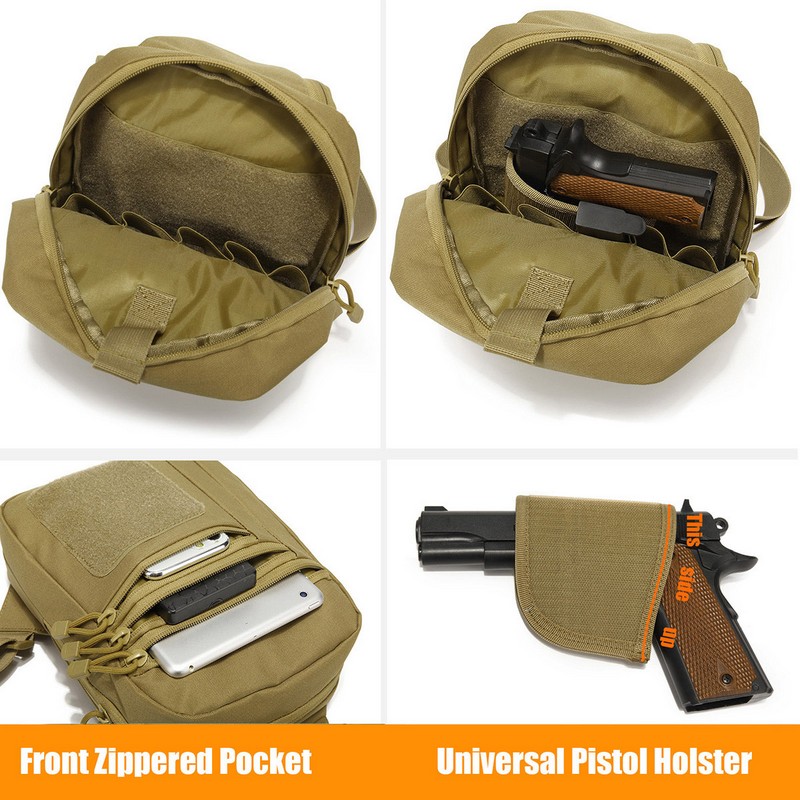 Nowa Taktyczna Torba na Klatkę – Edc Carry Gun recenzja i cena
