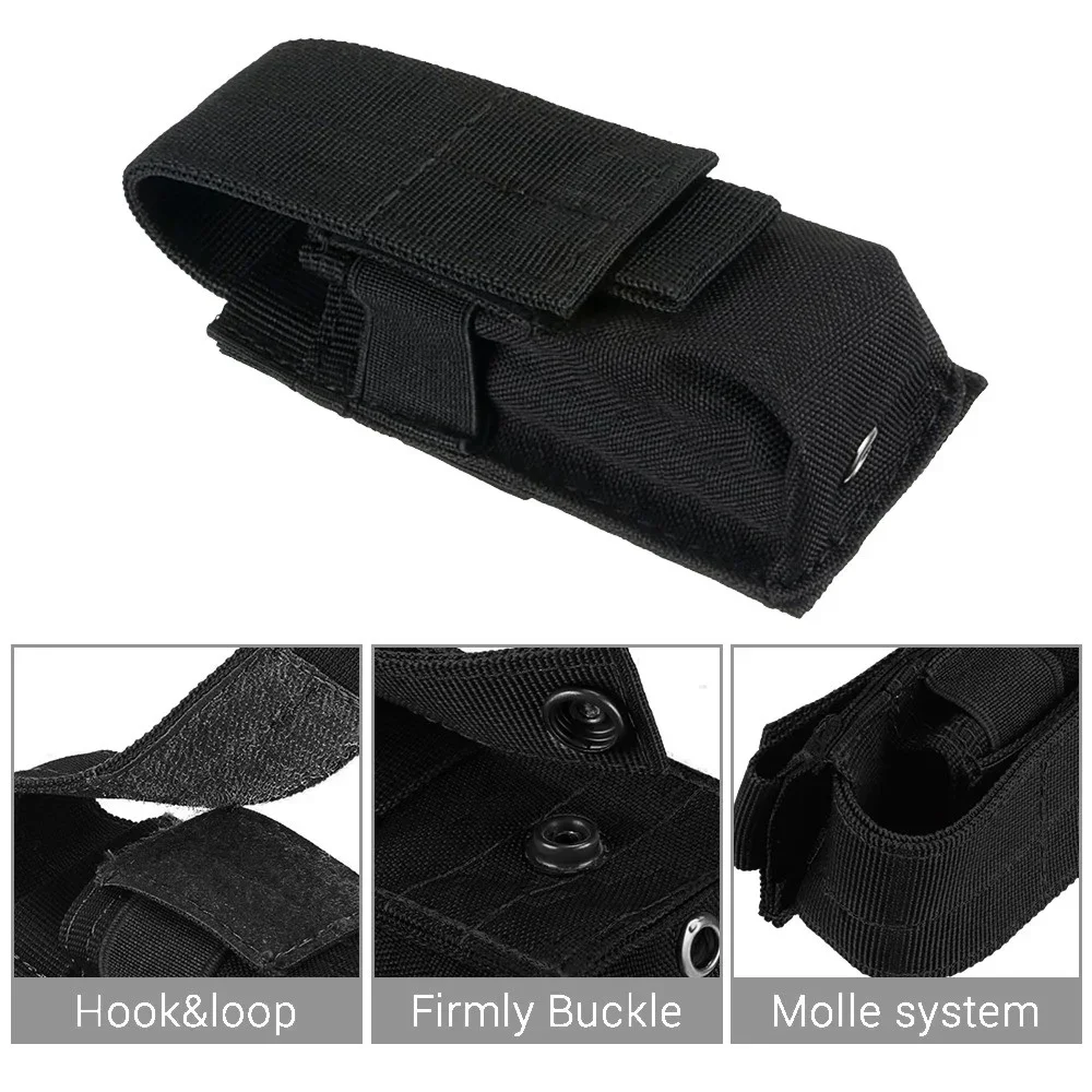 Taktyczna ładownica Molle na l – Edc Carry Flashlight recenzja i cena