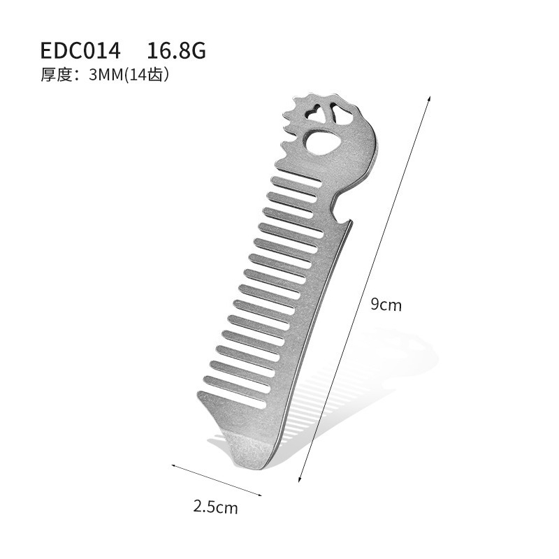 Grzebień do stylizacji włosów  – Comb Pocket Titanium recenzja i cena