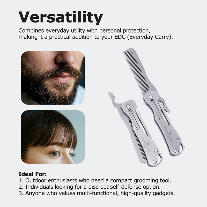 Boundless Voyage składany tyta – Comb Pocket Titanium recenzja i cena