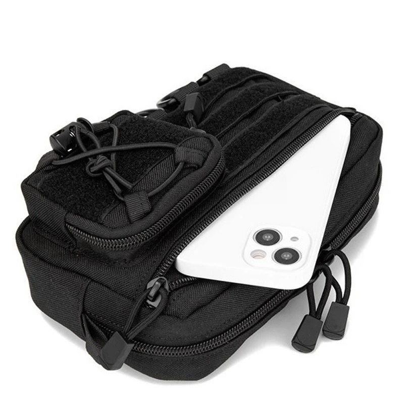 Torba EDC Molle 1000D, pozioma – Edc Carry Fanny Pack recenzja i cena