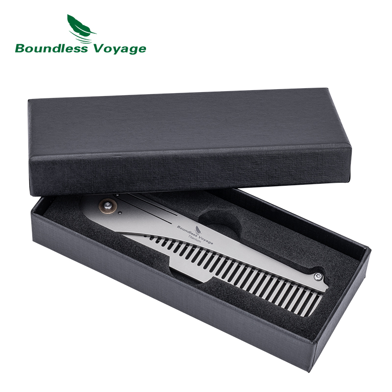 Boundless Voyage Tytanowy skła – Comb Pocket Titanium recenzja i cena