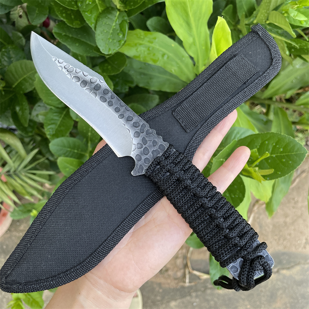 Kuta klinga ze stali 8Cr13MoV, – Edc Carry Fixed Blade Knife recenzja i cena