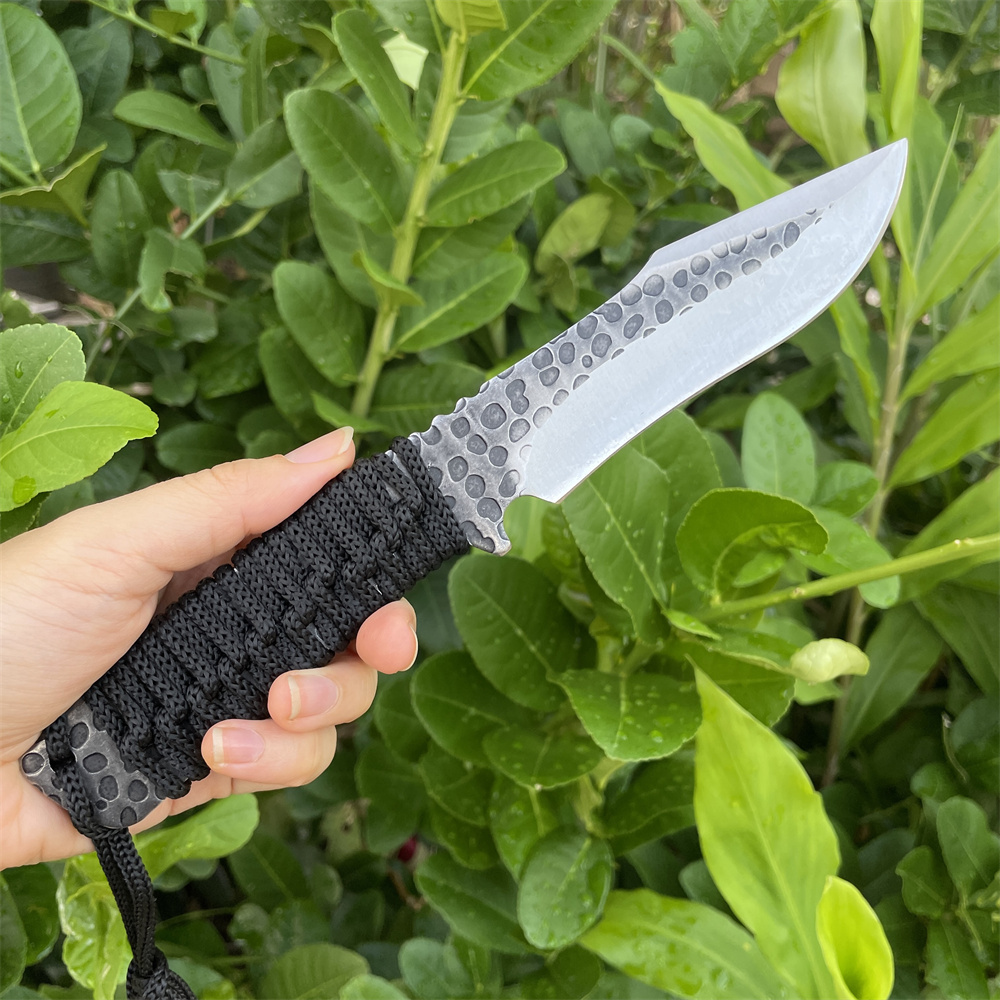 Kuta klinga ze stali 8Cr13MoV, – Edc Carry Fixed Blade Knife recenzja i cena