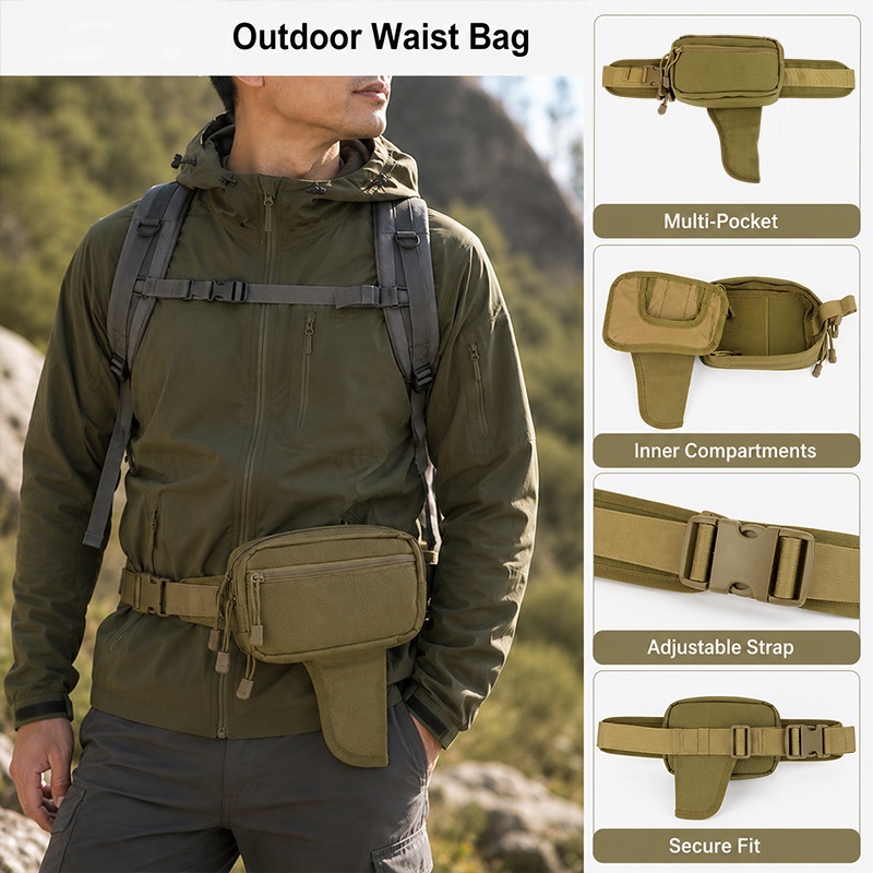 Wielofunkcyjna Torba na Pas Ny – Edc Concealed Carry Belt recenzja i cena