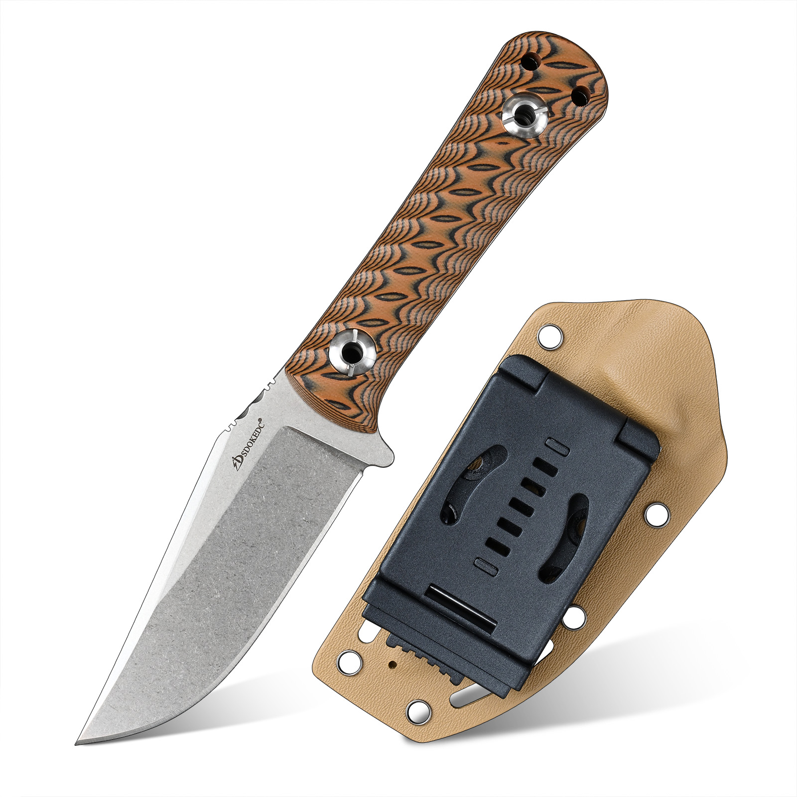 Przenośne narzędzie EDC SDOKED – Edc Carry Fixed Blade Knife recenzja i cena